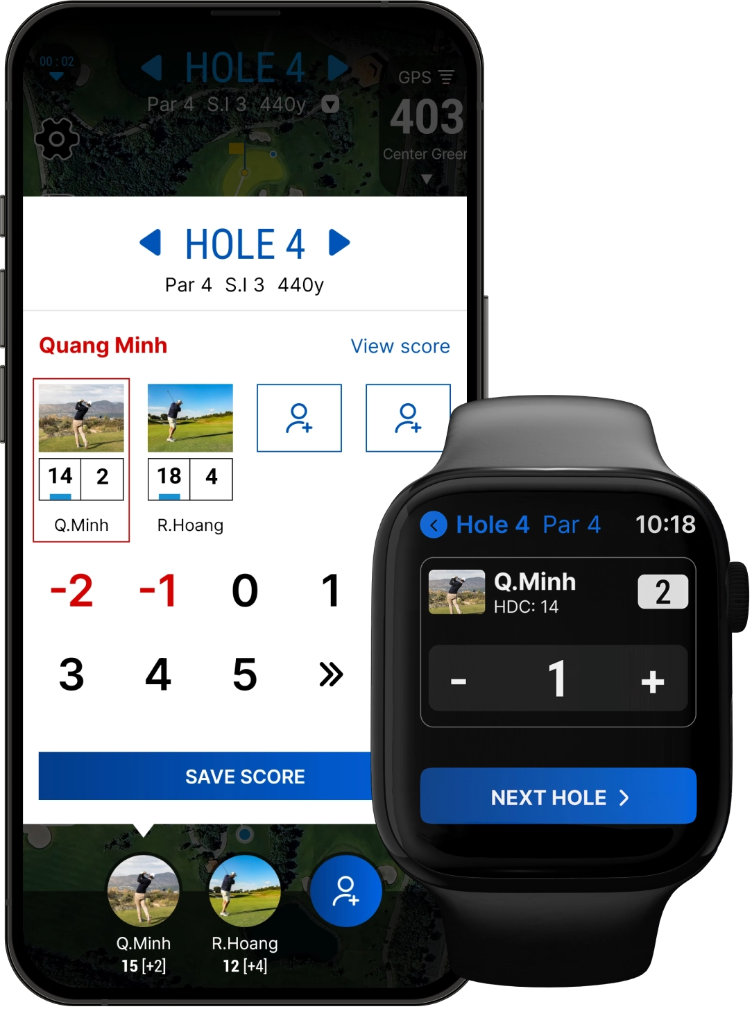 #1 GOLF GPS APP IN VIETNAM