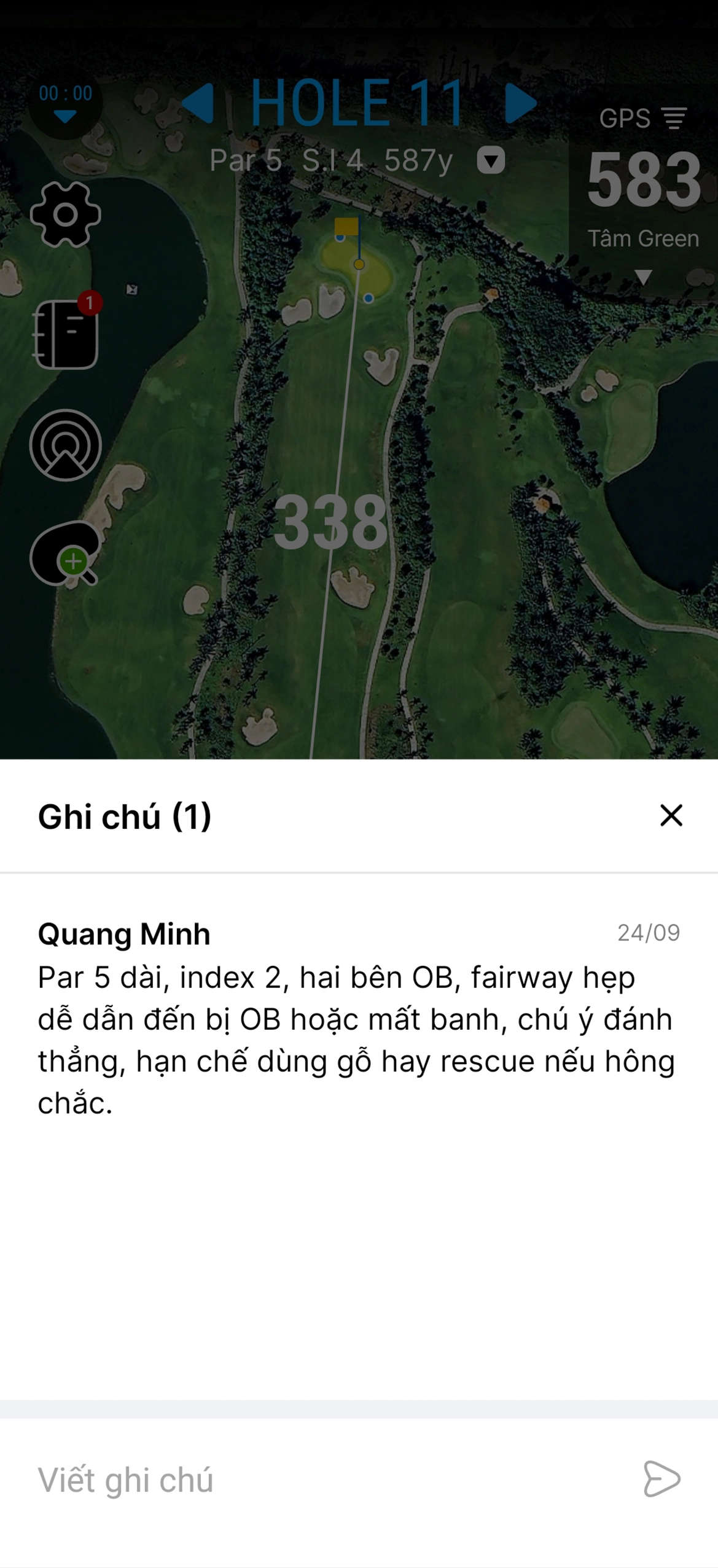 Tận hưởng niềm vui golf với sự hỗ trợ của công nghệ!